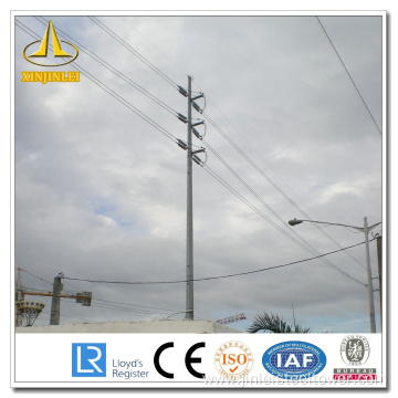 Electrical Transmission Line Distribution Steel Pole